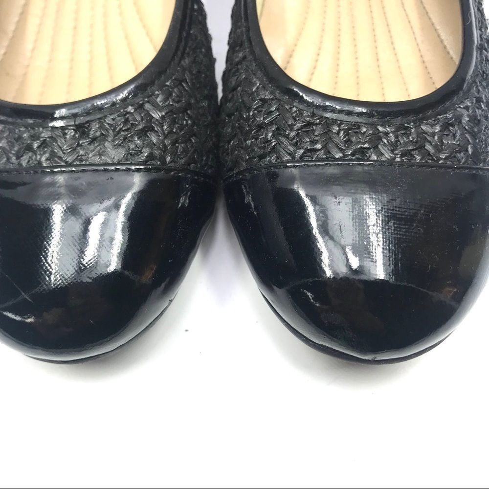 Easy Spirit black ballet flat textured -sz… - Picture 4 of 8